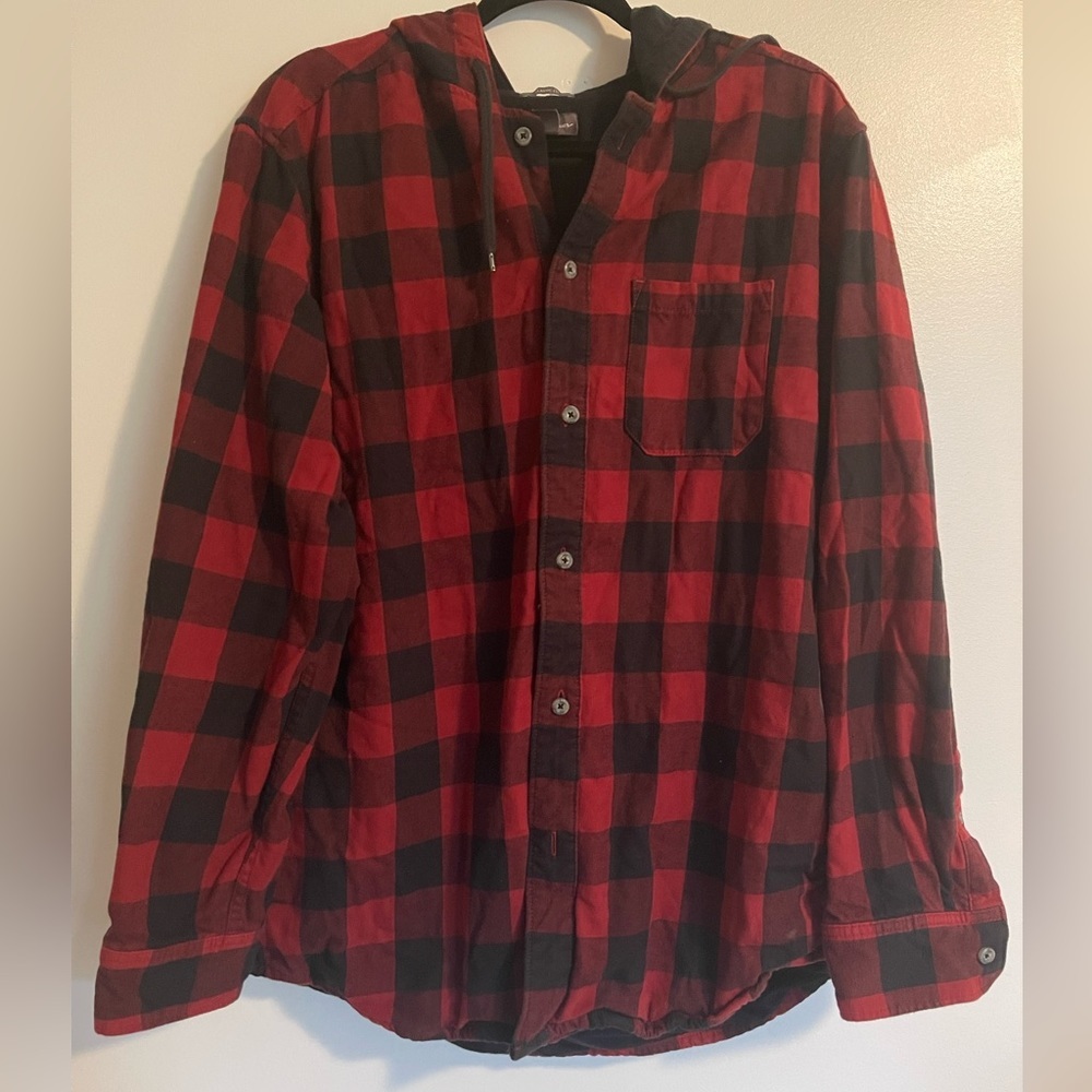 Eddie Bauer Hooded Shacket